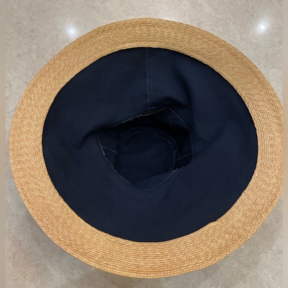 LOLA HATS Single Take Wide Brim Hat In Navy Canva - Picture 5 of 11